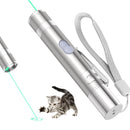 Waputne Rechargeable Cat Toy with Green Light, 3 Dynamic Modes, and 5 Engaging Patterns