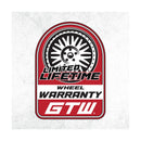 GTW 8-Inch Golf Cart Wheel and Tire Set with Stone Steel Design