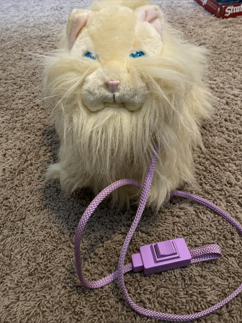 Vintage 1990 Walking Kitty FurReal Toy Rare Collectible