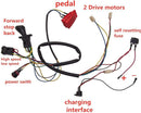 DIY Electric Car Kit for Kids - Complete with Wires, Pedal, and Switch