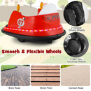 360° Spinning Red Bumper Car for Kids with Remote Control - 12V Ride-On Vehicle