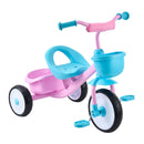 Adjustable Seat Toddler Tricycle with Storage Basket for Ages 2 to 5
