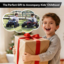 Blue 12V Electric Ride-On Truck for Kids Aged 3-6