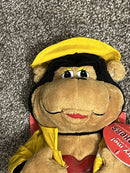 GEMMY 14" Flirty Singing Plush Gorilla with Banana Theme
