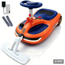 12V 7Ah Electric Ride-On Toy Car for Kids - Wiggle and Clean