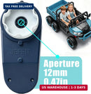 24V 18000RPM RS390 Gearbox for 4WD Power Wheels Motor Enhancement (Blue)