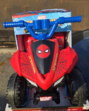 Kids 18-36 Months SPIDERMAN 6V Rechargeable Battery ATV Ride-On