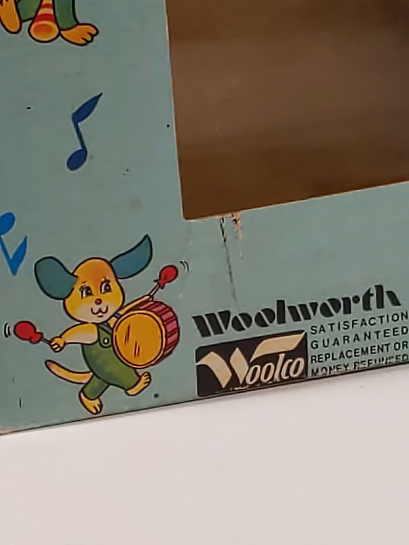 Vintage Battery Operated Panda Bear Drummer Toy with AI Features