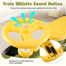 Push Car with Storage and Train Whistle Sound Feature