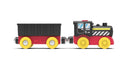 Motorized Magnetic Train Toy for Wooden Tracks