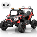 24V Electric Ride-On Car for Kids - 800W Remote Control Toddler Vehicle - Red Duo
