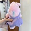Retro 90's Plush Pink Easter Bunny with Carrot, Musical and Animated, Featuring 3 Songs