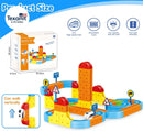 Toddler-Friendly Electric Train and Car Track Set for Kids Aged 3 to 8