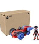 Spidey and Friends Glow Tech Techno-Racer Vehicle Featuring Miles Morales