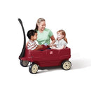 Children's Ride-On Wagon, Sturdy Plastic Alternative with Safety Seat Belts