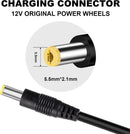 12V Power Adapter for Children’s Ride-On SUV Toys - Compatible with Kid Trax and Dynacraft