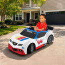 NASCAR 12V Champion Racer Ride-On with Engaging Engine Sounds and Accessories
