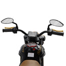 Electric Dual Drive 3-Wheel Ride-On Motorcycle for Kids with LED Lights - Black