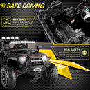24V Kids Electric Ride-On Truck with Bluetooth, 2-Seater, Dual 200W Motors, Remote Control