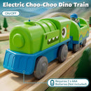 Dinosaur-Themed Electric Train Set for Young Children