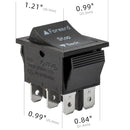Set of 2 Universal Forward Reverse Switches for 6V, 12V, and 24V Power Wheels