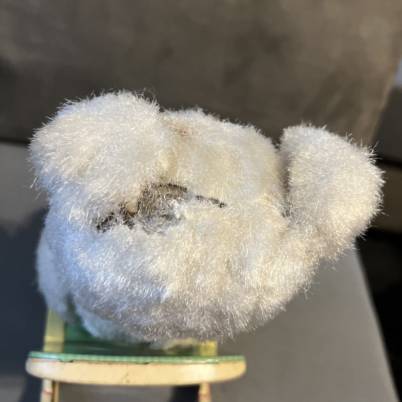 Battery-Operated 1950s Style Rocking Tin Bunny Telephone Toy
