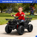 Electric Pink 4-Wheel ATV Ride-On Toy for Kids Ages 3-8, 24V, 66lbs Weight Limit