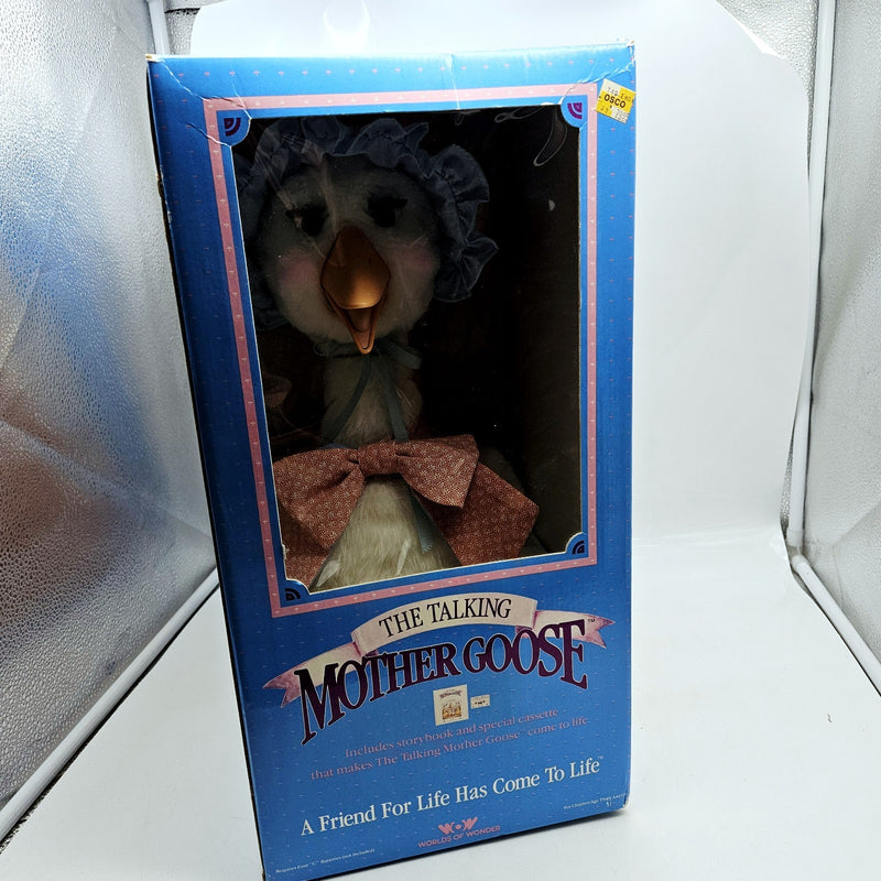 Talking Mother Goose Worlds of Wonder Set with Tapes and Books Vintage in Box