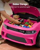 Dodge Electric Ride-On Car for Toddlers 1-3 Years with Music and Horn