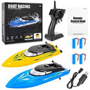 Lumiparty 2PACK Remote Control Boats for Kids and Adults, 10km/H 2.4G Speed