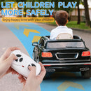 White 12V Electric Ride-On Car for Kids with 2.4G Remote Control JR1603