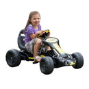 Lil' Rider Black 4-Wheel Pedal Go Kart for Kids