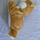Interactive Orange Plush Cat Robot Toy