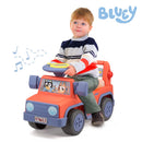 Bluey Interactive Ride-On Push Car for Kids, Foot-to-Floor Design