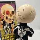 Retro Gemmy 17" Large Head Grooving Skeleton Super Freak *Inspected*