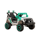 Electric 2-Seater Ride-On Truck with Parental Remote Control for Kids