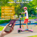 150W Motorized Kids Electric Scooter with Thumb Throttle and LCD Display