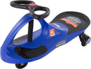 Blue Police Wiggle Car - Engaging Ride-On Toy for Motor Skill Growth in Kids 3+