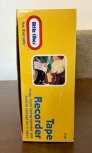 Vintage 1995 Little Tikes Portable Cassette Tape Recorder Player - Unopened Condition