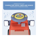 Bluey Interactive Ride-On Push Car for Kids, Foot-to-Floor