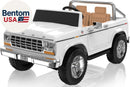 Ford F-150 24V 2-Seater Ride-On Vehicle for Children, White