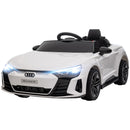 12V Electric Audi Ride-On Car for Kids with Remote Control, White
