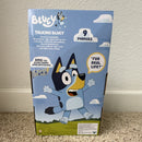 Interactive Bluey Plush Toy with Sound, 9 Phrases, Belly Activation, Ages 3+