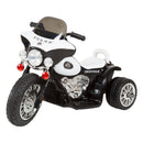 Police-Themed 3-Wheel Ride-On Motorcycle for Kids with Reverse Feature