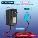 12V Charger for Peg-Perego John Deere Ground Force Tractor and Gators XUV P