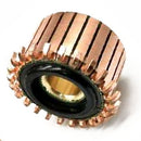 Copper Commutator Hook with 24 Teeth, 25.5 mm Outer Diameter, 9 mm Inner Diameter, 17(18.8) mm Height