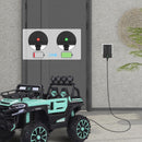 12V Electric Car Battery Charger 1000mA with 5 Ft Cord and 2.1mm x 5.5mm Center Positive Connector