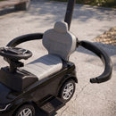 Dual Function Ride-On Push Car, Official Land Rover Discovery, Black