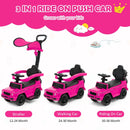 Toddler Ride-On Car with Removable Canopy, Anti-Tipping Features, and Engine Sounds