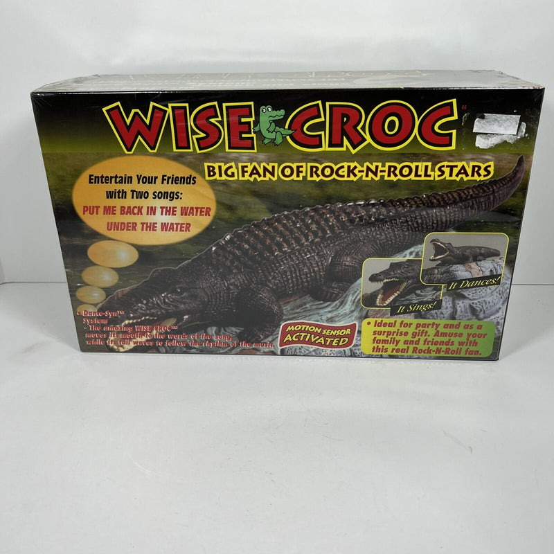 New Sealed Animatronic Singing and Dancing Crocodile Alligator Toy